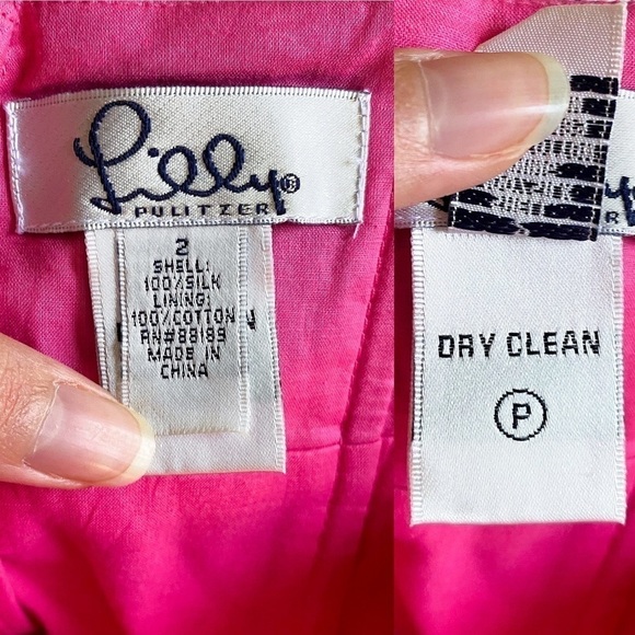 Lilly Pulitzer Dress Chellis Halter Paisley Maxi Summer Jewel Of The Pool 2 GUC - Picture 6 of 7